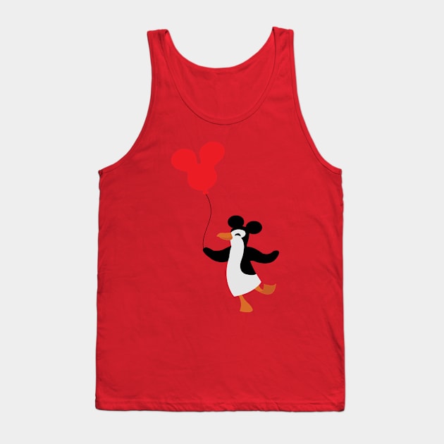 Theme Park Penguin Tank Top by NightmareProds